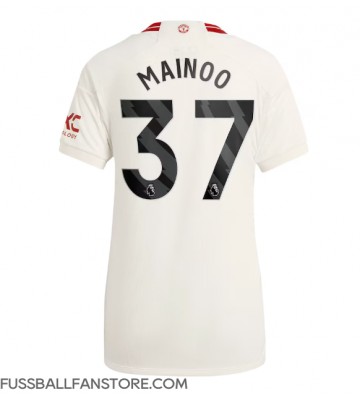 Manchester United Kobbie Mainoo #37 Replik 3rd trikot Damen 2023-24 Kurzarm